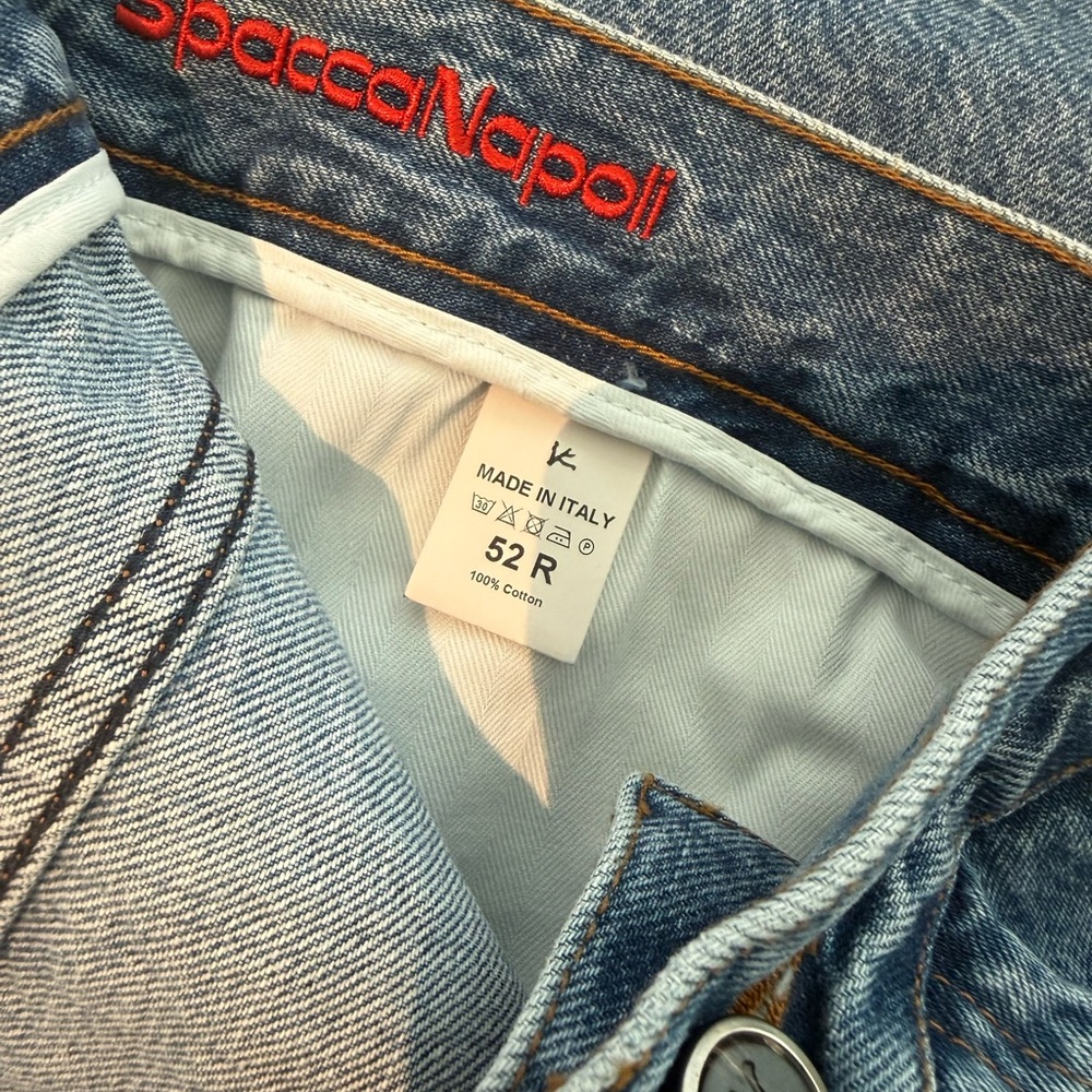 Isaia Spacca Napoli Denim Jeans - Picture 8 of 11